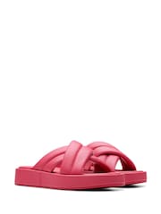 Clarks Pink Lea Alda Glide Sandals - Image 4 of 7