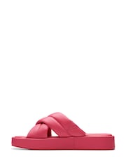 Clarks Pink Lea Alda Glide Sandals - Image 6 of 7