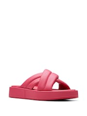 Clarks Pink Lea Alda Glide Sandals - Image 7 of 7