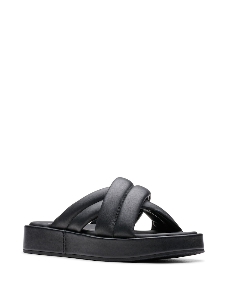 Clarks Black Lea Alda Glide Sandals - Image 7 of 7