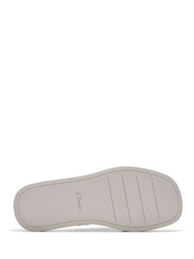 Clarks White Lea Alda Glide Sandals - Image 7 of 7