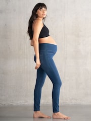 Seraphine Grey Maternity Jeggings 2 Pack - Image 2 of 10