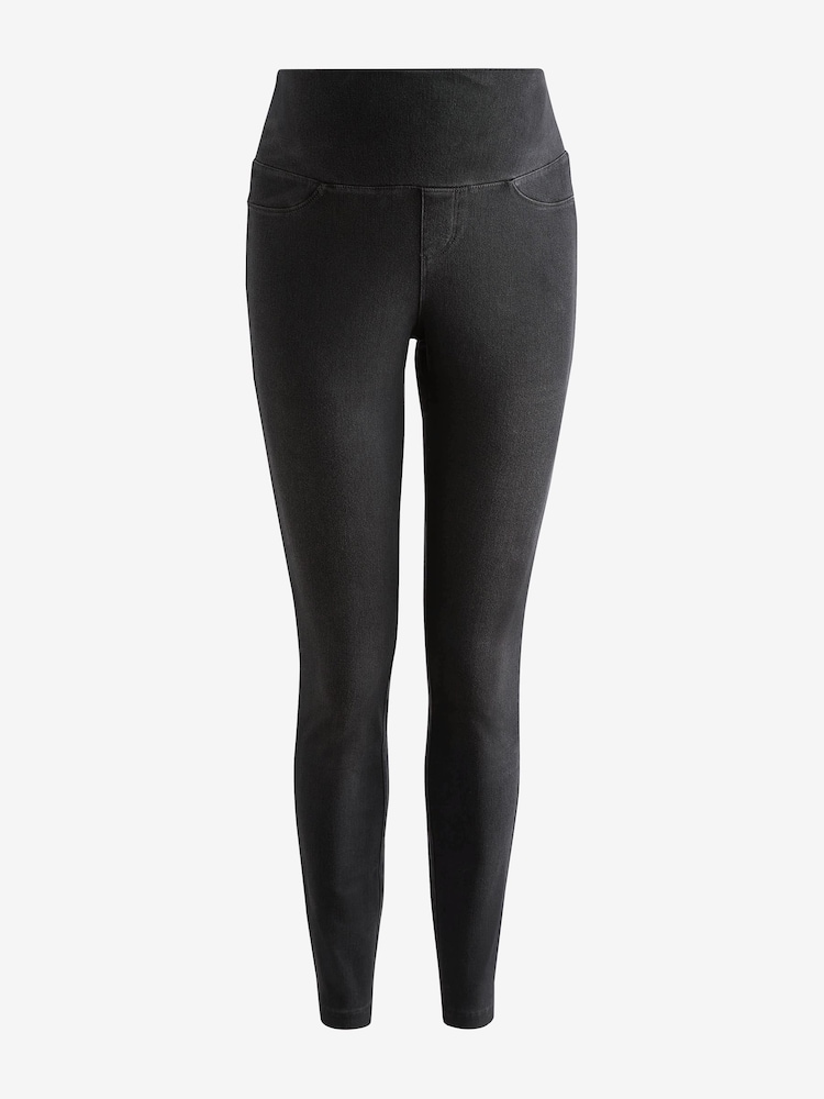 Seraphine Grey Maternity Jeggings 2 Pack - Image 7 of 10