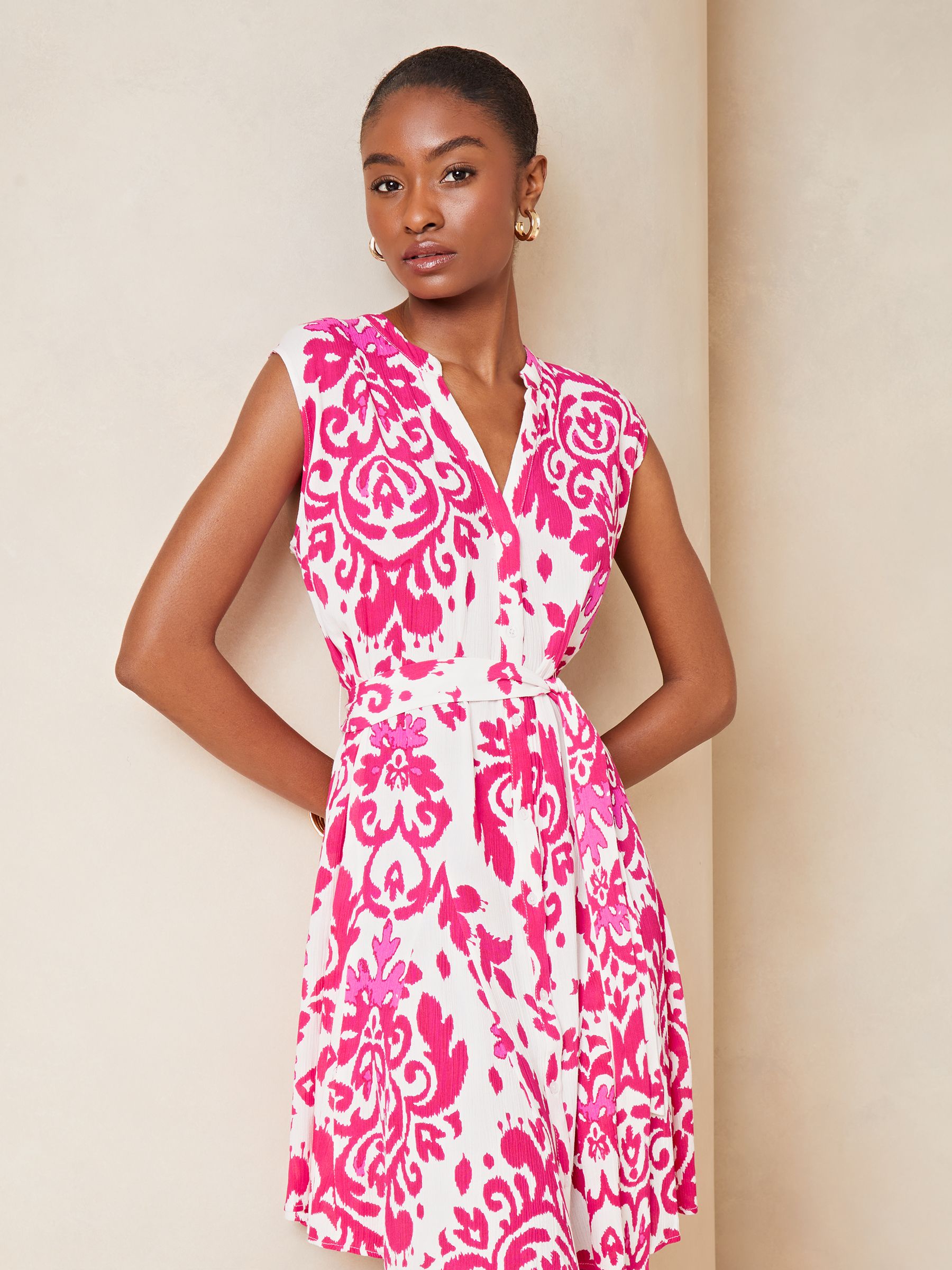 Lipsy printed wrap dress online