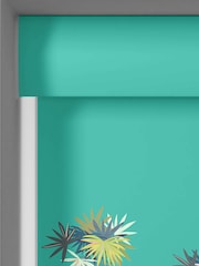 Sara Miller Green Flamingo Made To Measure Roller Blinds - Image 3 of 6
