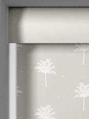 Sara Miller Natural Linen Small Palm Made To Measure Roller Blinds - Image 3 of 6