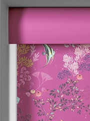 Sara Miller Mauve Purple Underwater Made To Measure Roller Blinds - Image 3 of 5