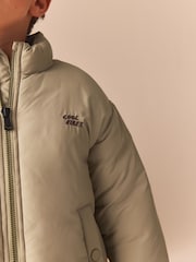 Neutral Puffer Coat (3mths-7yrs) - Image 5 of 9