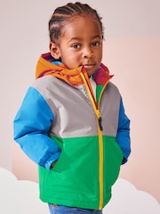 Multi-Coloured Waterproof Warm Padded Coat (3mths-7yrs) - Image 1 of 13