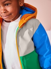 Multi-Coloured Waterproof Warm Padded Coat (3mths-7yrs) - Image 6 of 13