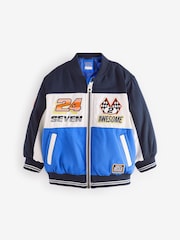 Navy Motor Jacket (3mths-7yrs) - Image 1 of 10