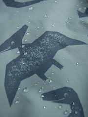 Grey Waterproof Fleece Lined Puddlesuit (3mths-7yrs) - Image 7 of 7