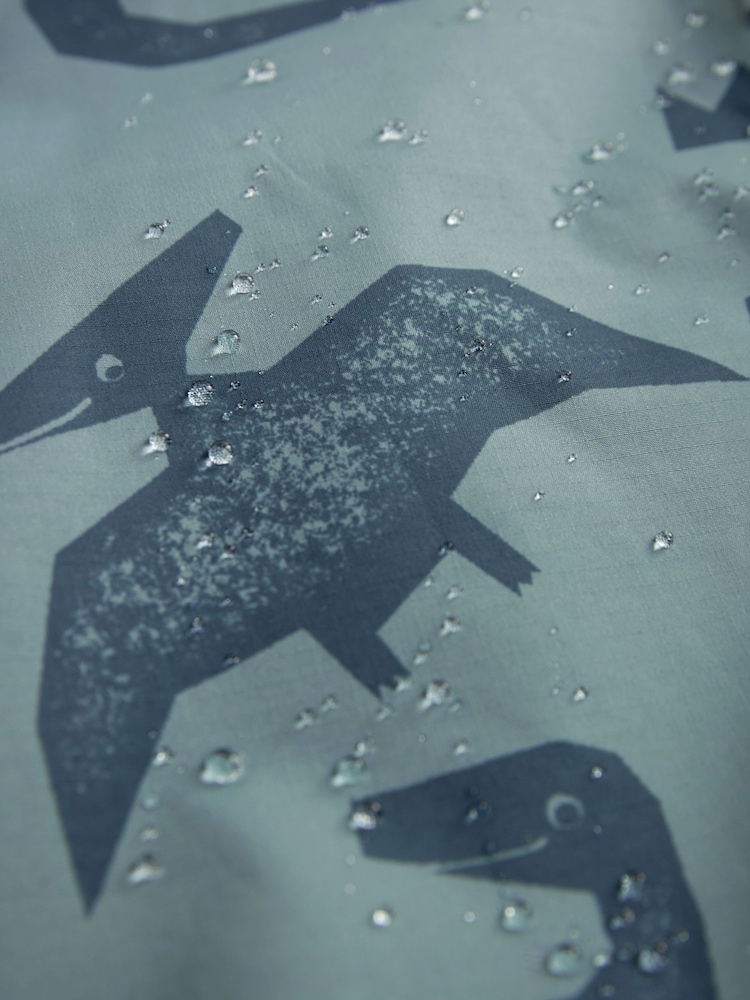 Grey Waterproof Fleece Lined Puddlesuit (3mths-7yrs) - Image 7 of 7
