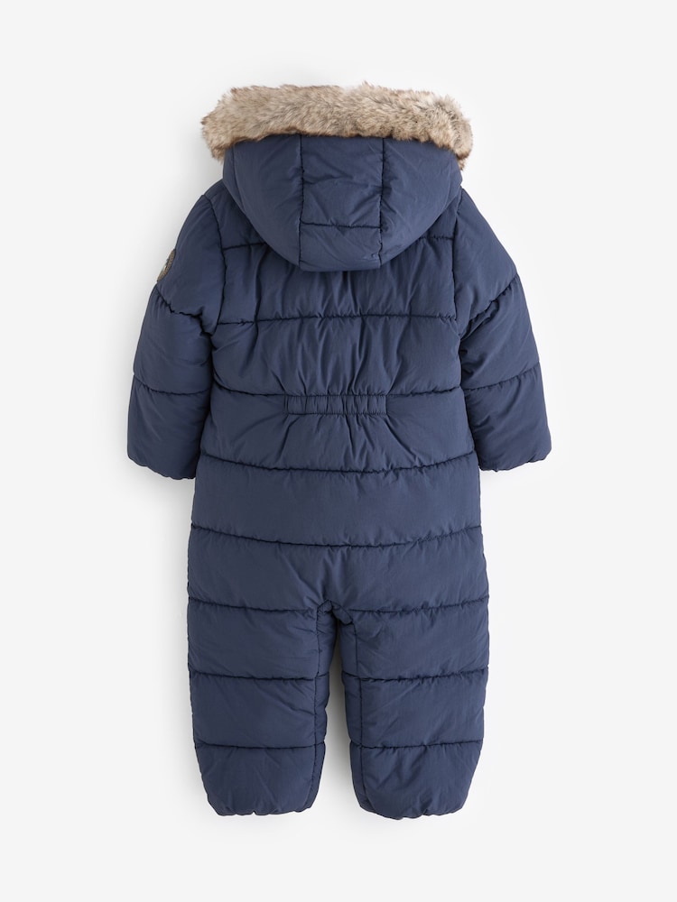 Navy Snowsuit (3mths-7yrs) - Image 2 of 7