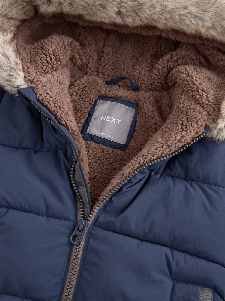 Navy Snowsuit (3mths-7yrs) - Image 3 of 7