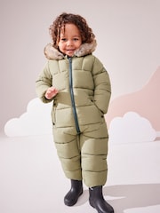 Sage Green Snowsuit (3mths-7yrs) - Image 1 of 10