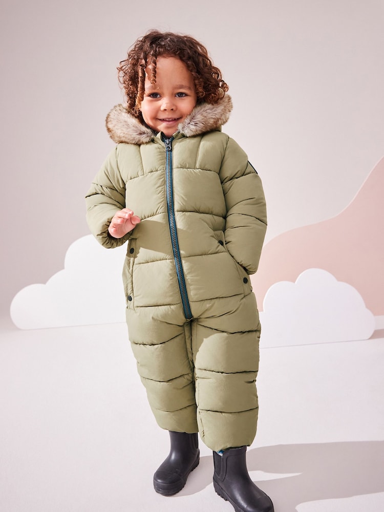 Sage Green Snowsuit (3mths-7yrs) - Image 1 of 10