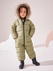 Sage Green Snowsuit (3mths-7yrs) - Image 2 of 10