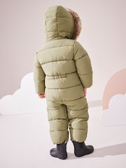 Sage Green Snowsuit (3mths-7yrs) - Image 4 of 10