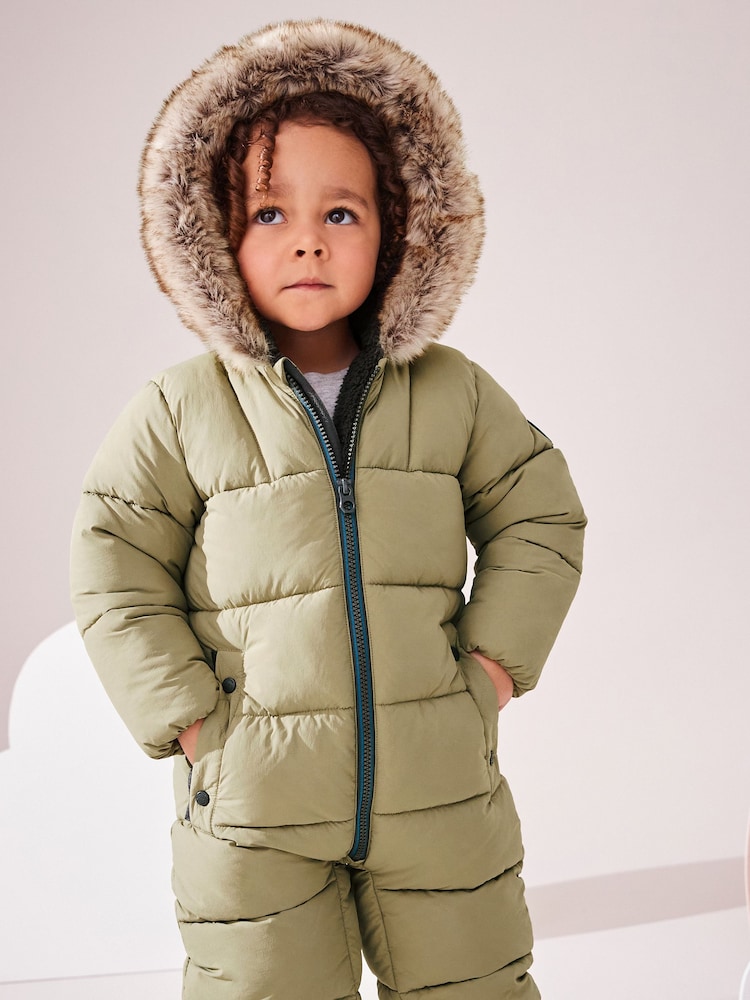 Sage Green Snowsuit (3mths-7yrs) - Image 5 of 10