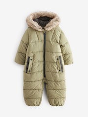 Sage Green Snowsuit (3mths-7yrs) - Image 6 of 10