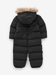 Black Waterproof Snowsuit (3mths-7yrs) - Image 2 of 5