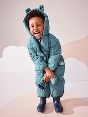 Light Blue Onion Quilt Snowsuit (3mths-7yrs) - Image 1 of 10