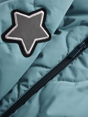 Light Blue Onion Quilt Snowsuit (3mths-7yrs) - Image 7 of 10