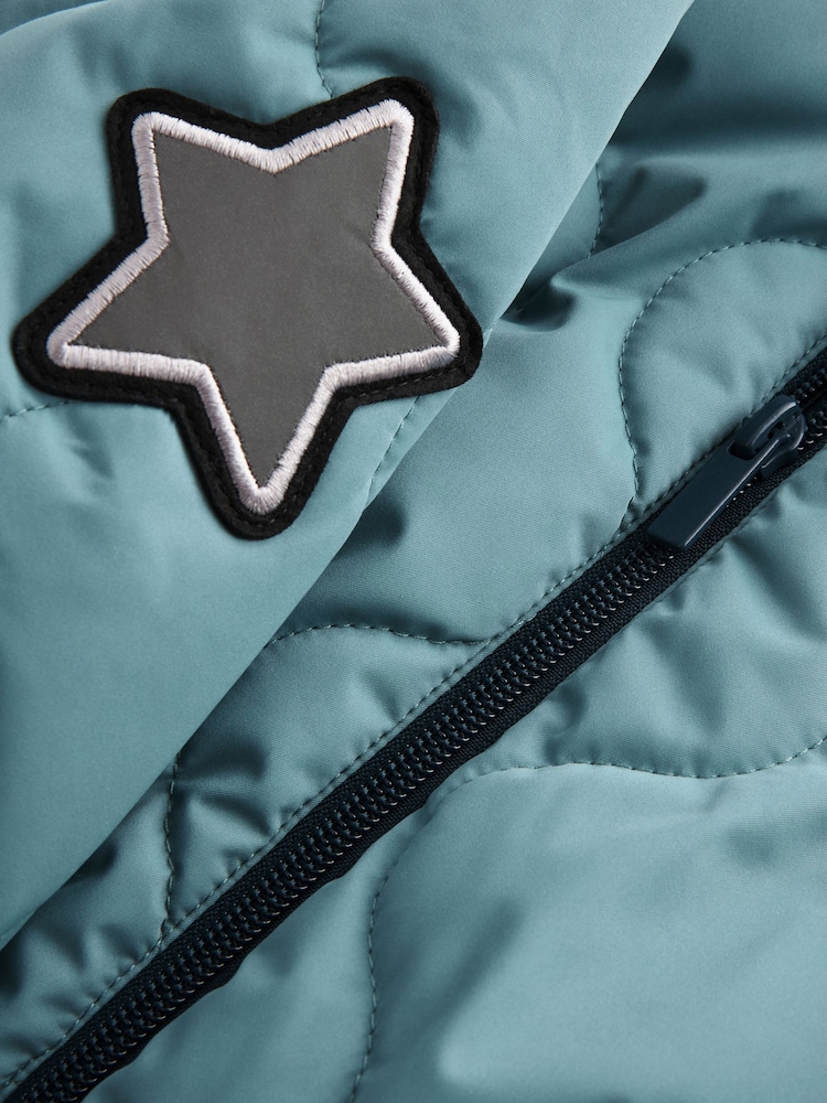 Light Blue Onion Quilt Snowsuit (3mths-7yrs) - Image 7 of 10