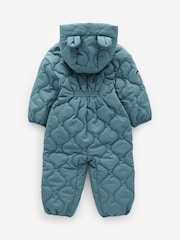 Light Blue Onion Quilt Snowsuit (3mths-7yrs) - Image 9 of 10