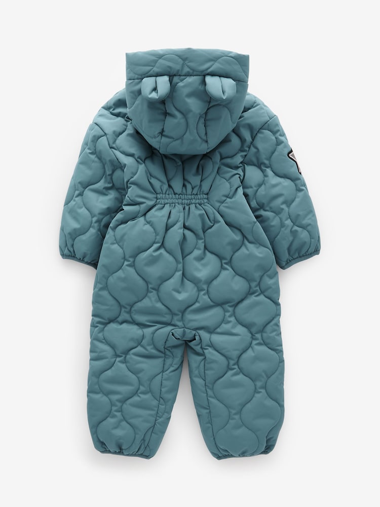 Light Blue Onion Quilt Snowsuit (3mths-7yrs) - Image 9 of 10