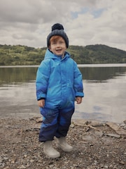 Cobalt Blue Waterproof Snowsuit (3mths-7yrs) - Image 1 of 11