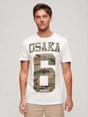 Superdry Osaka 6 T-Shirt in Standard Fit mit Camouflage-Muster - Bild 1 von 6