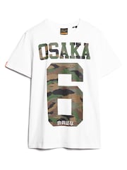 Superdry Osaka 6 T-Shirt in Standard Fit mit Camouflage-Muster - Bild 4 von 6