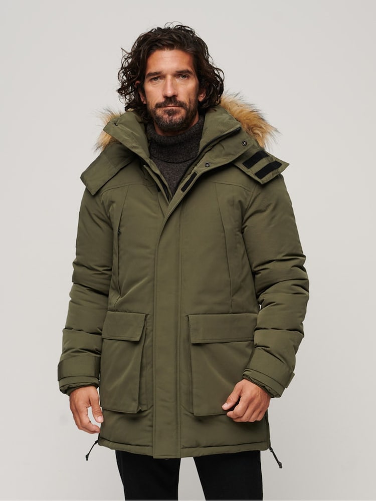 Superdry Green Xpd Everest Parka - Image 1 of 7
