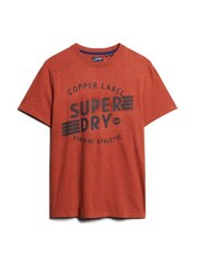 Superdry Orange Copper Label Workwear T-Shirt - Image 4 of 6