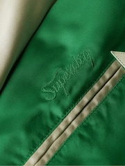 Superdry Green Sukajan Embroidered Bomber Jacket - Image 5 of 6