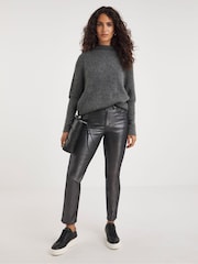 JD Williams Metallic 24/7 Slim Leg Jeans - Image 3 of 4
