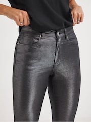 JD Williams Metallic 24/7 Slim Leg Jeans - Image 4 of 4