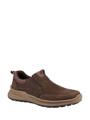 Hush Puppies Arthur Slip-On Brown Shoes - Image 2 of 2