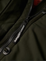 Superdry Green Everest Faux Fur Hooded Parka Coat - Image 5 of 6