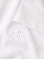 Superdry White Essential Logo 90's T-Shirt - Image 6 of 6