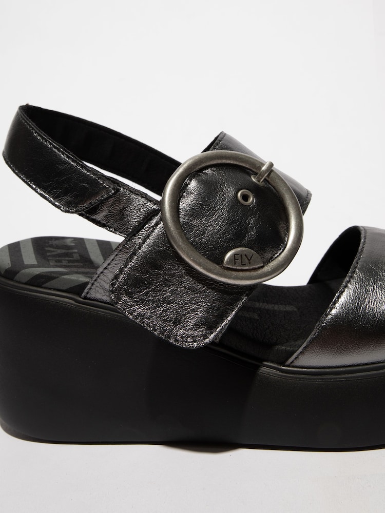 Fly London Digo Wedge Sandals - Image 4 of 4