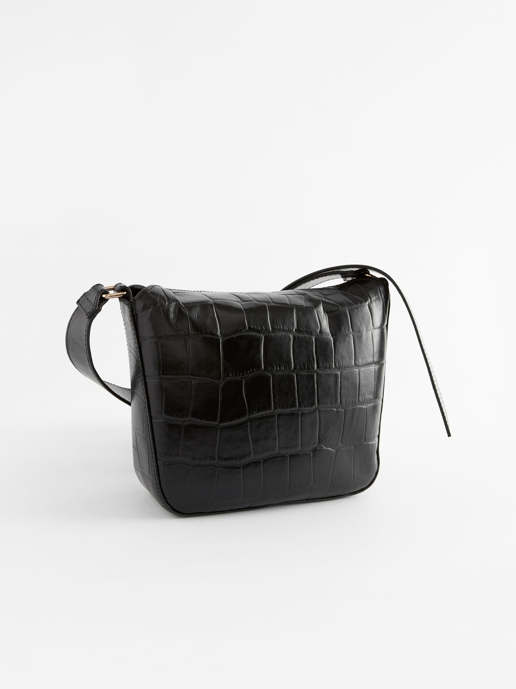 Croc effect cross body bag discount