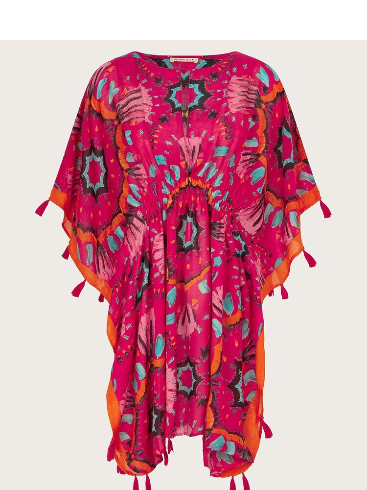Monsoon Pink Kaleidoscope Cover-Up - Image 4 of 4