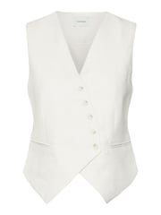 VERO MODA Grey Asymetric Front Waistcoat - Image 6 of 6
