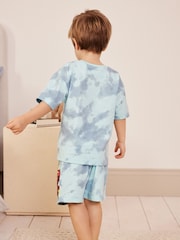 Red/Blue Ironman Short Pyjamas Single (12mths-12yrs) - Image 3 of 8
