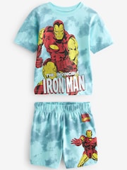 Red/Blue Ironman Short Pyjamas Single (12mths-12yrs) - Image 5 of 8