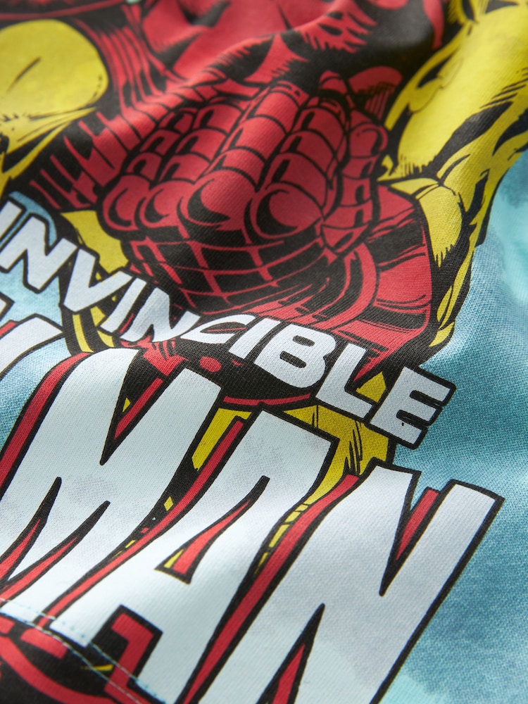 Red/Blue Ironman Short Pyjamas Single (12mths-12yrs) - Image 8 of 8 Red/Blue Ironman Short Pyjamas Single (12mths-12yrs) - Image 8 of 8