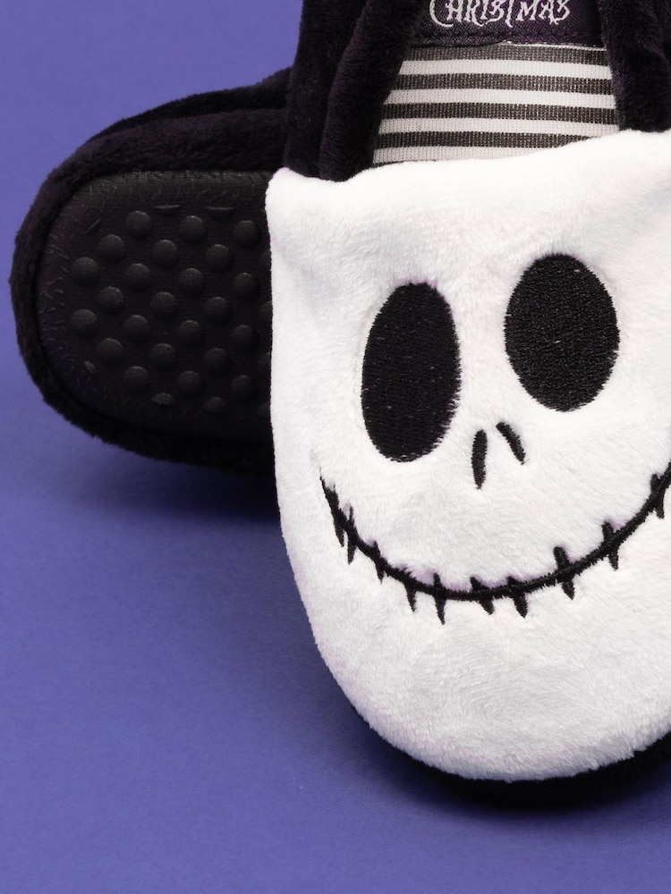 Vanilla Underground White Nightmare Before Christmas Kids Winter Christmas Fluffy Slippers - Image 4 of 4